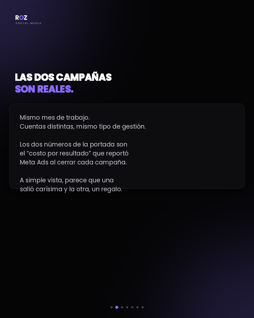 El costo de alcance no es el costo de venta - lámina 2 de 7